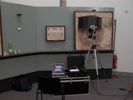 Misure effettuate al Museo Archeologico Nazionale di Napoli su lastre tombali Egnazia