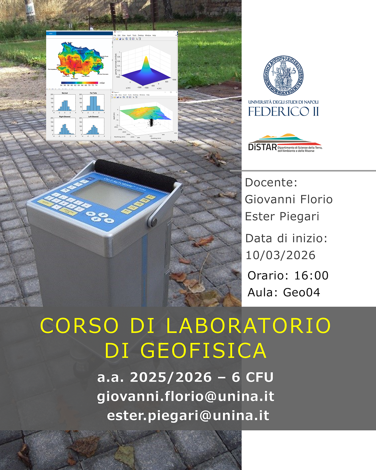 Locandina Lab Geofisica 2026