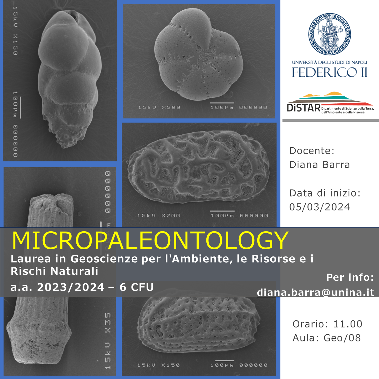 Barra Micropaleontologia locandina Corsi DiSTAR rev