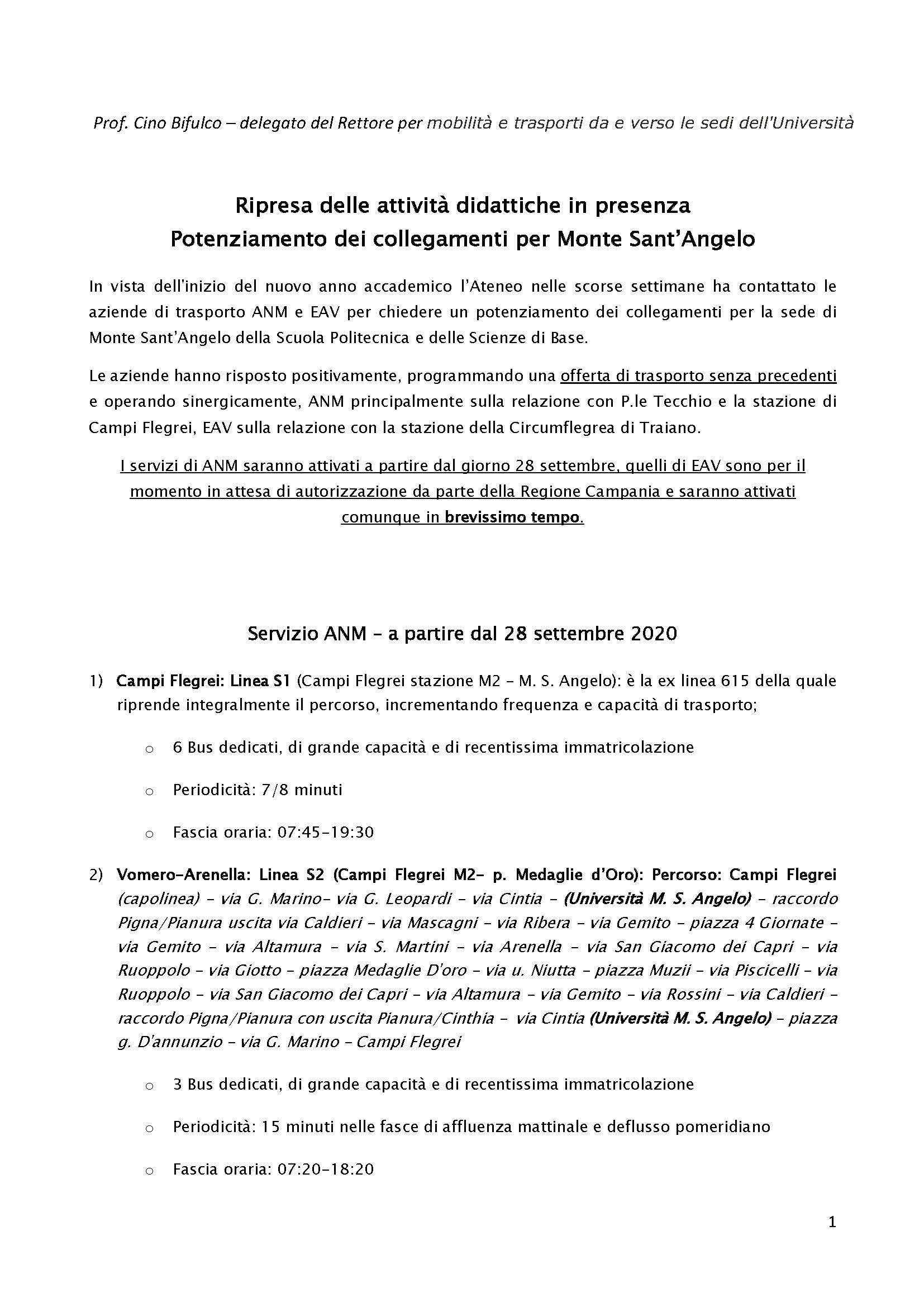 Comunicato Pagina 1