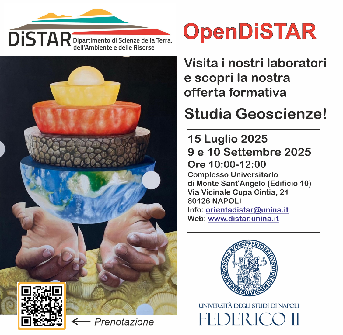 locandina open distar 2025