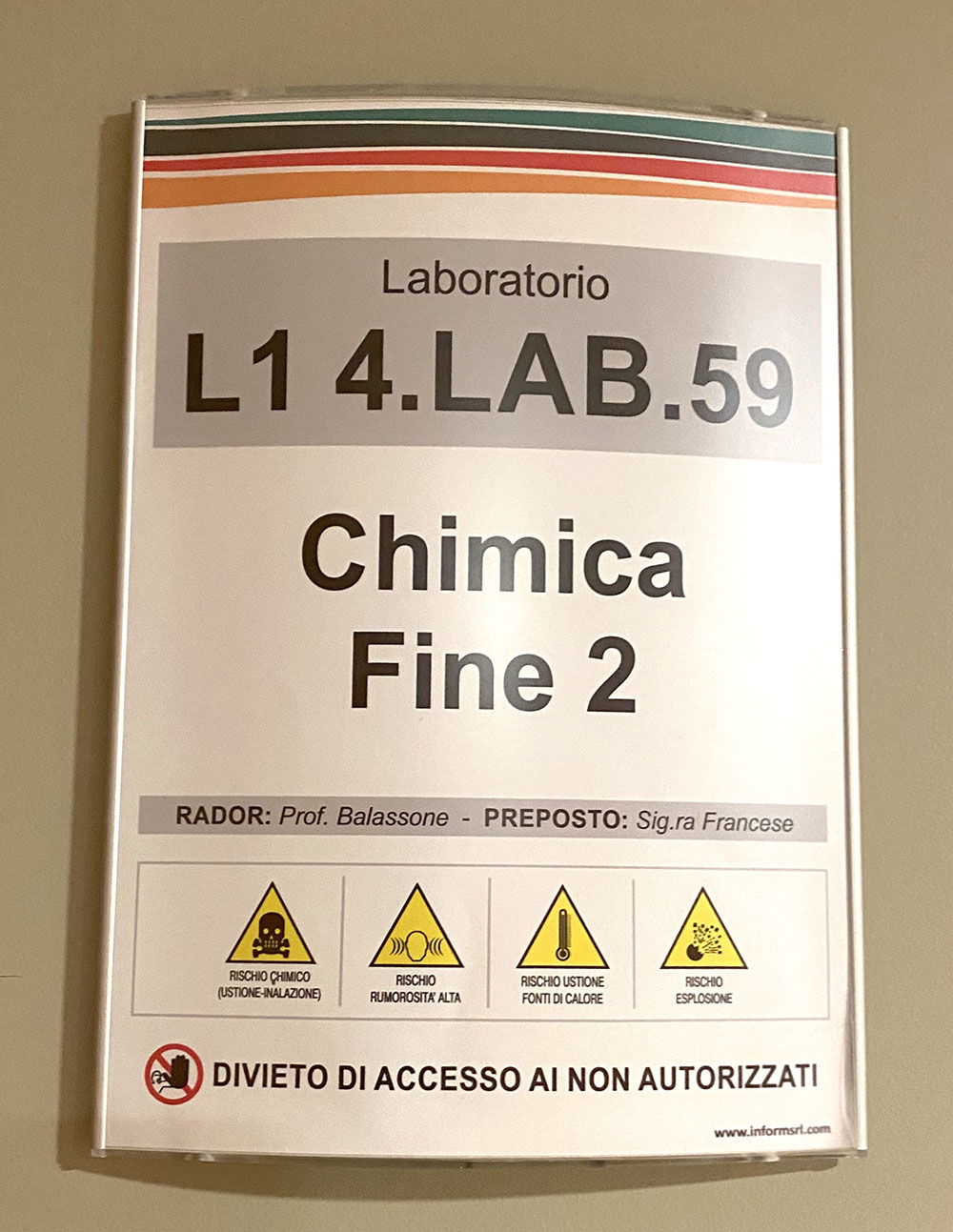 LAB CHIMICA FINE foto 6