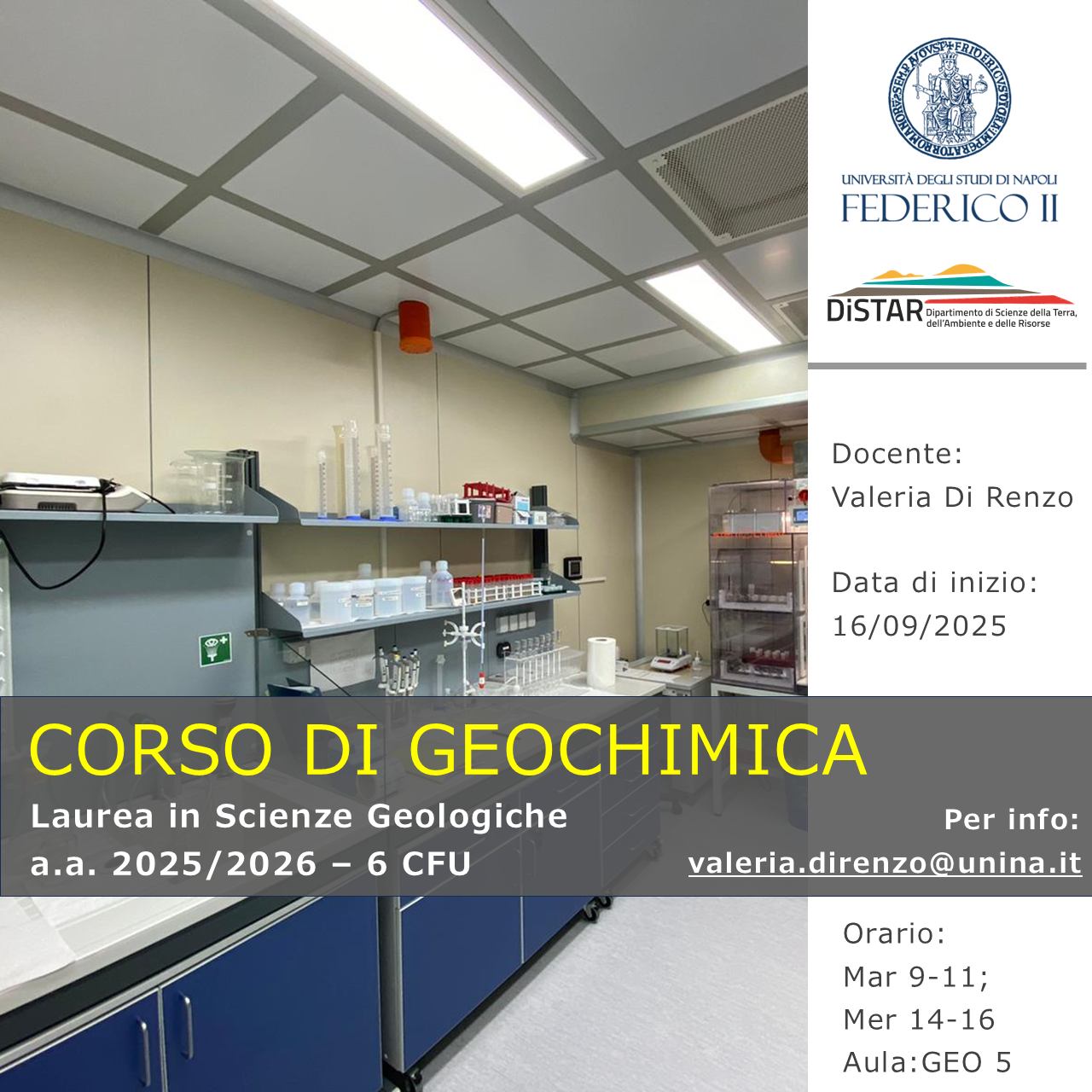 Template locandina Corsi DiSTAR Geochimica 2025
