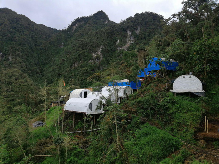 exploration camp in Bongara district